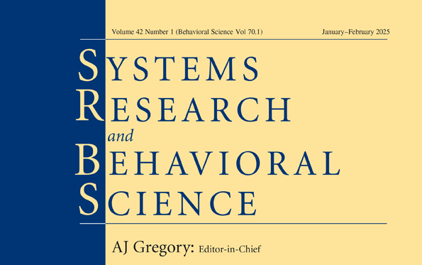 Systems Research and Behavioral Science Logo